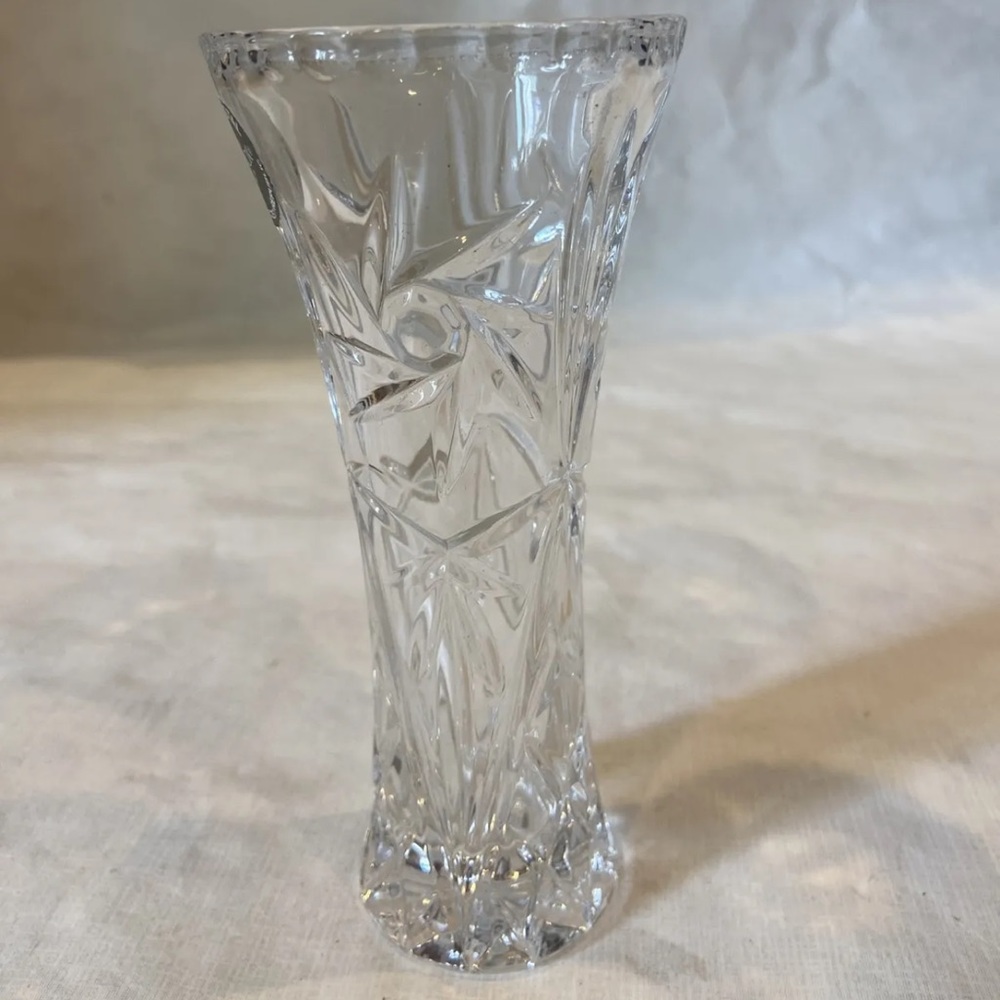 Lenox Fine Crystal Mini Crystal Vase Made in USA 6”